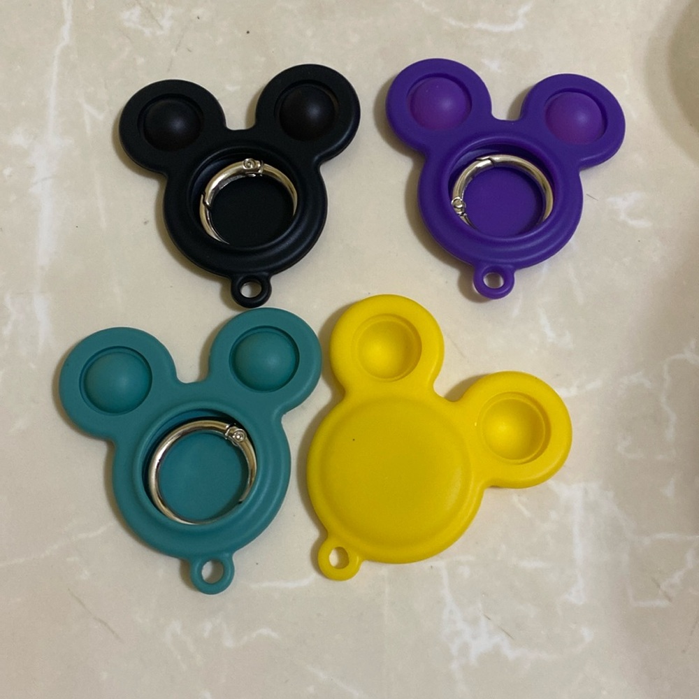 4 Mickey Mouse AirTag holder